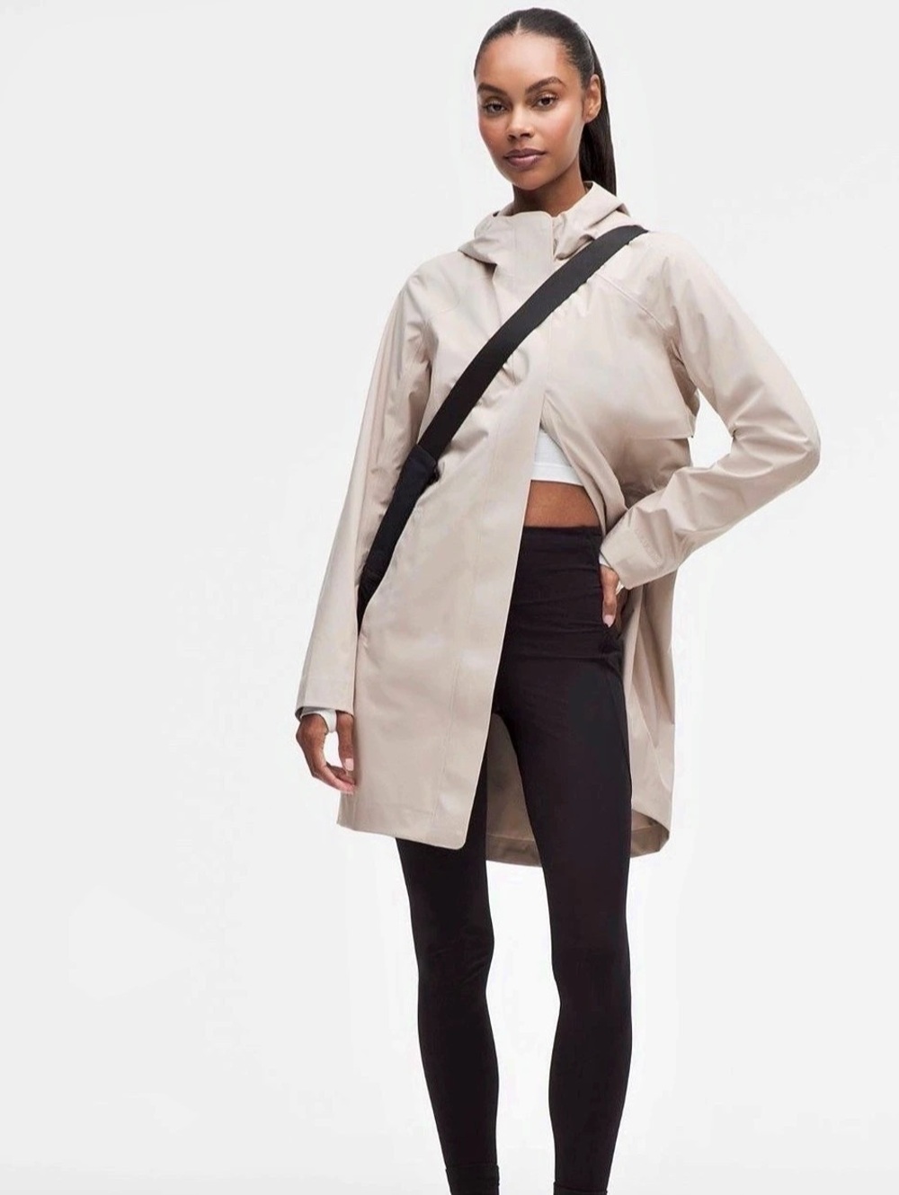 Lululemon Rain Rebel trench jacket 10